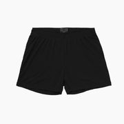 Black lounge short.
