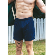6" Pocket Lounge Short ~ Navy Blue