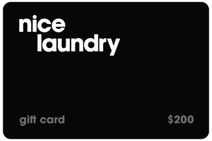 $200 Nice Laundry Gift Card